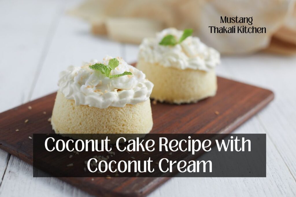 Coconut Cake Recipe with Coconut Cream