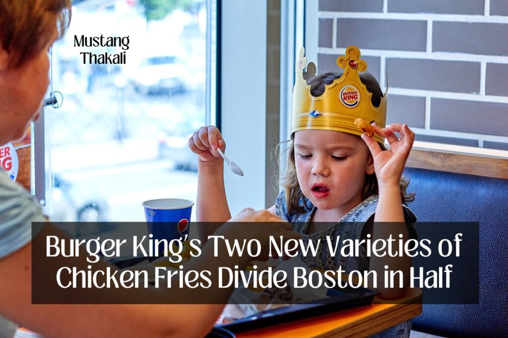 Burger King's Two New Varieties of Chicken Fries Divide Boston in Half