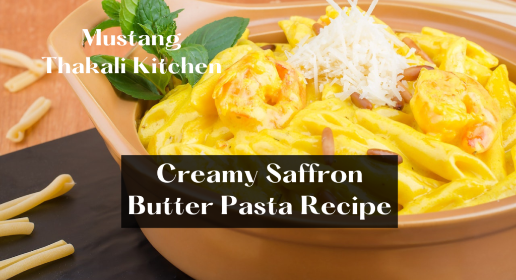 Creamy Saffron Butter Pasta Recipe
