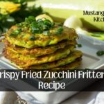 Crispy Fried Zucchini Fritters Recipe