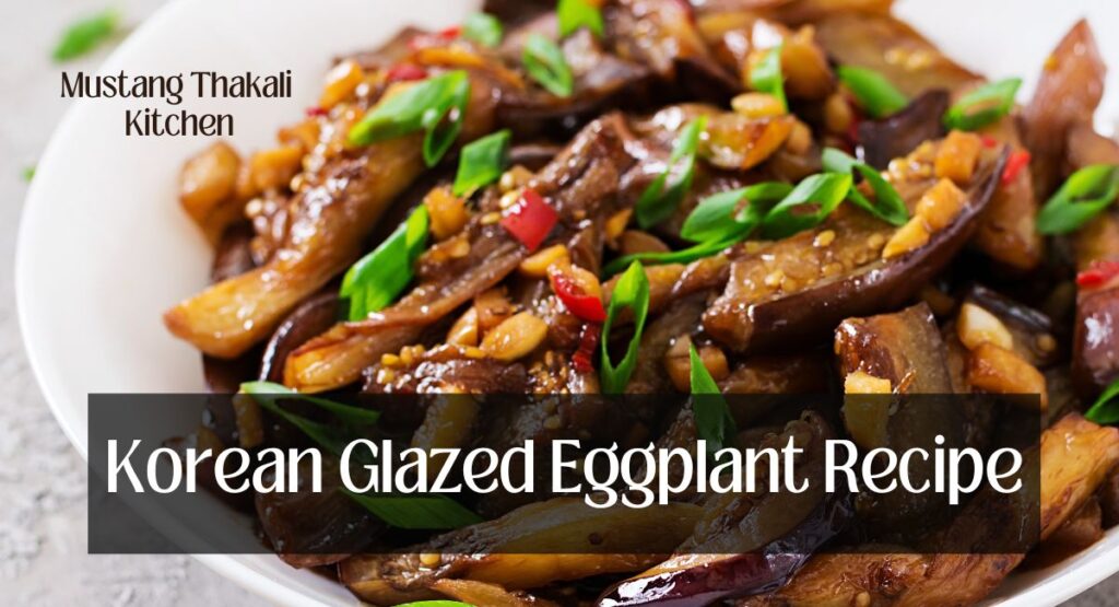 Korean Glazed Eggplant Recipe