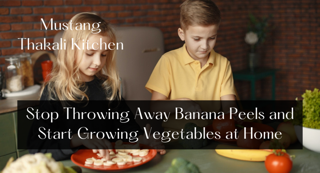 Stop Throwing Away Banana Peels and Start Growing Vegetables at Home