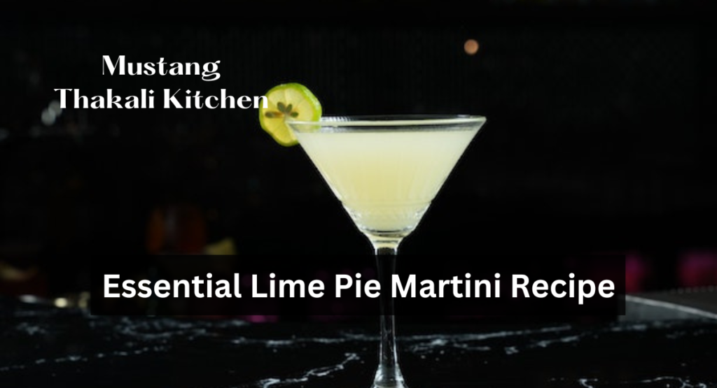 Essential Lime Pie Martini Recipe